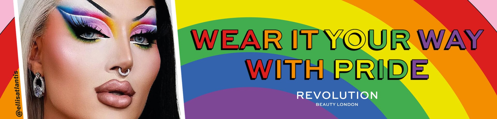 Pride Makeup Essentials & Rainbow Makeup